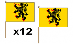 Nord-Pas-de-Calais Hand Flags